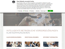 Tablet Screenshot of pension-solutions.de